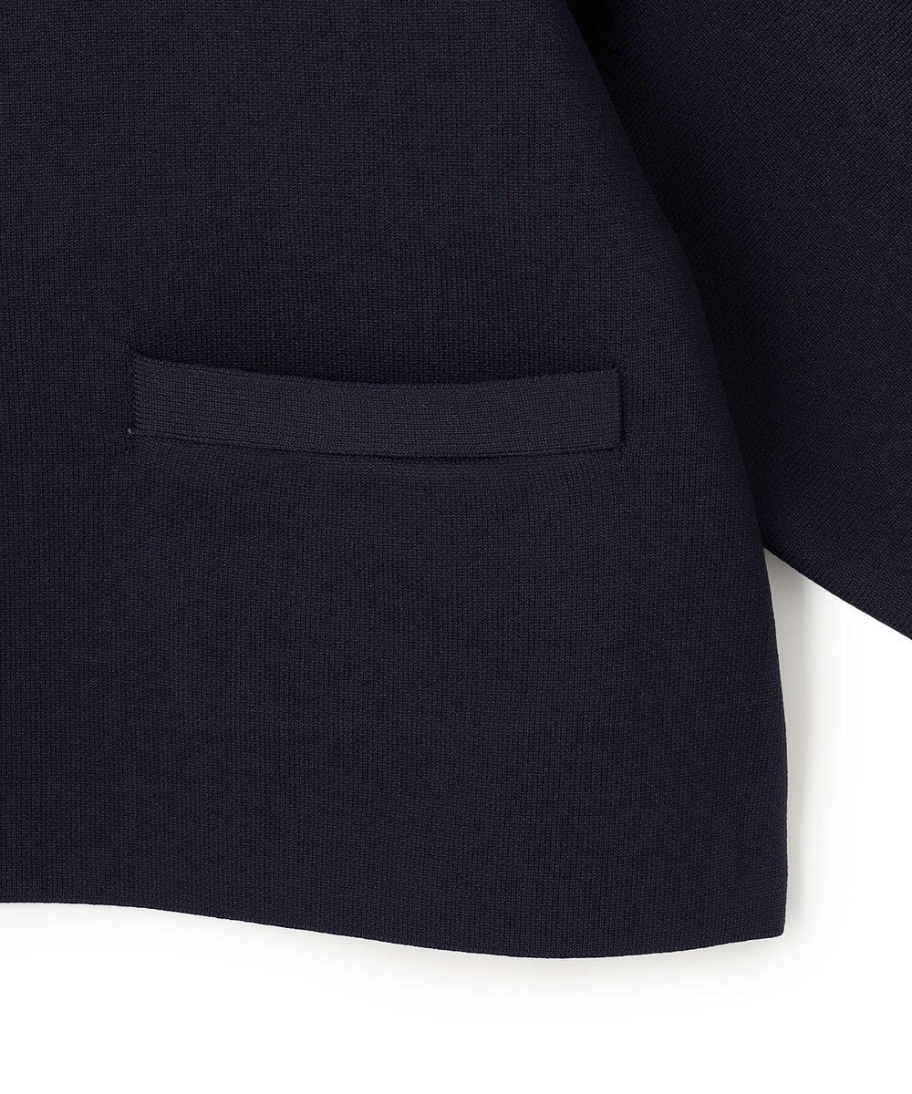 UNFILO L BEAUTY FORM KNIT パールボタン カーディガン 