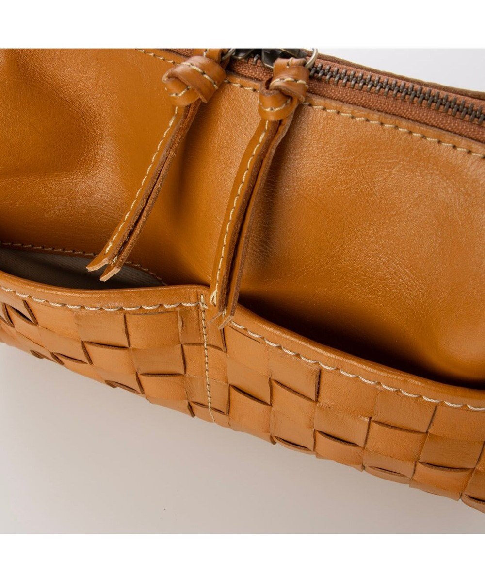 UNBILLION ピークスピーク PEAKS PEAK / 牛革レザーメッシュボディショルダー 