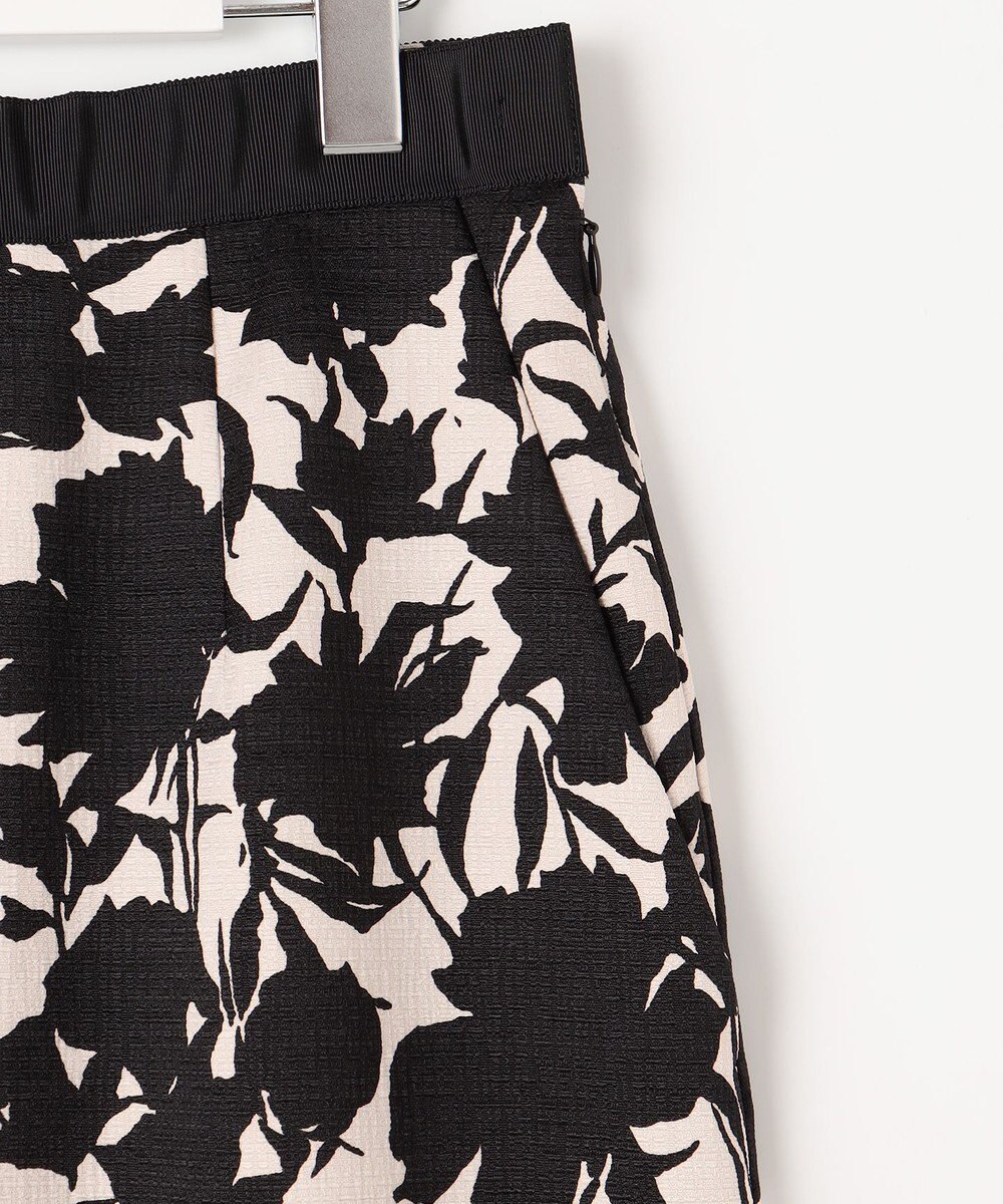 自由区 【Premium Collection】シャドウフラワープリント スカート 