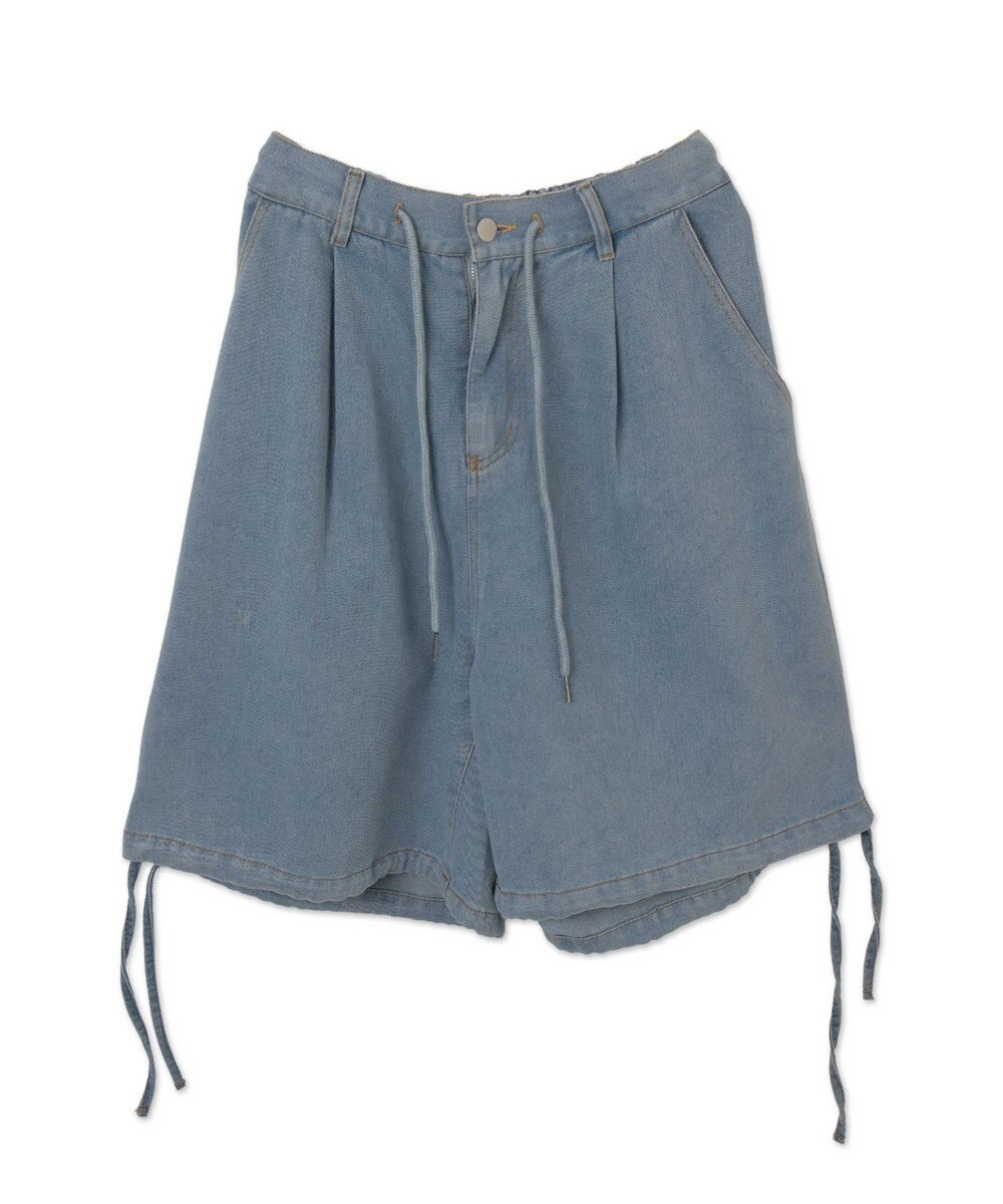 WEGO ドロストワイドルーズハーフパンツ 