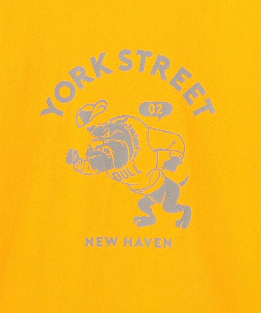 J.PRESS YORK STREET 【UNISEX】ブルドッグプリントTシャツ 