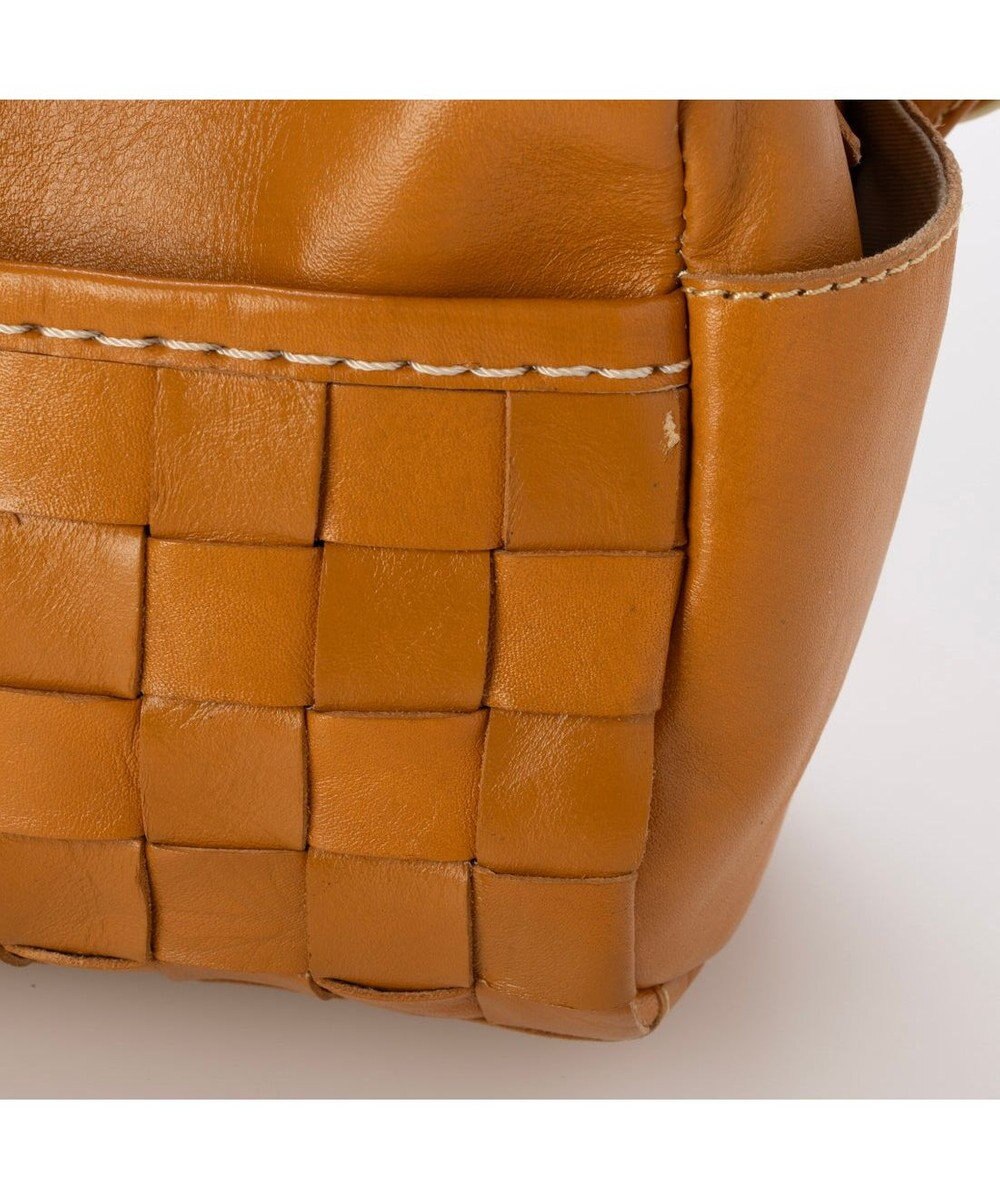 UNBILLION ピークスピーク PEAKS PEAK / 牛革レザーメッシュボディショルダー 