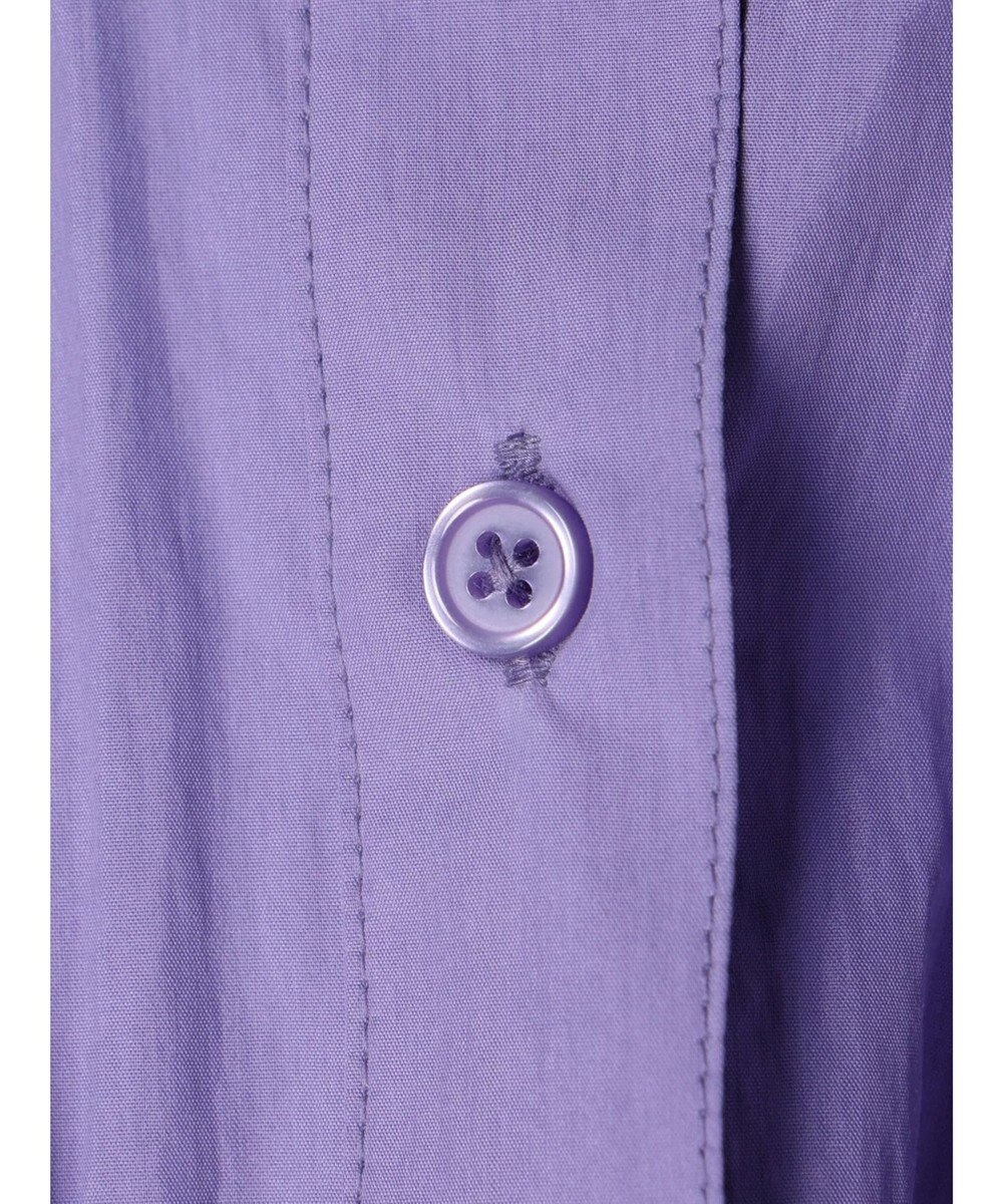 Green Parks タックデザインショート丈シャツ 