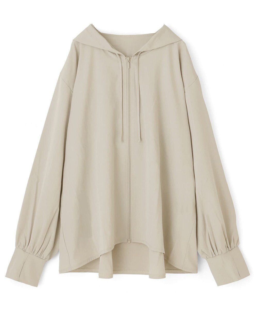 San-ai Resort（三愛水着楽園） 【UPF50+UVカット率最高指数】水陸両用指穴付き　ゆるっと着れるふんわりシルエットパーカーM・L【Big Apple's（ビッグアップルズ）】 