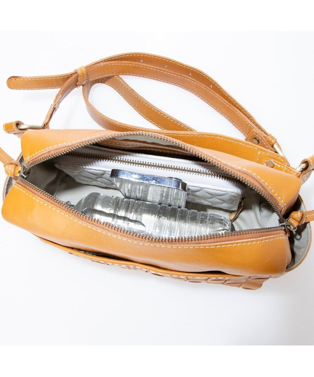 UNBILLION ピークスピーク PEAKS PEAK / 牛革レザーメッシュボディショルダー 