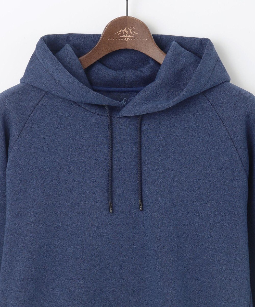 JOSEPH ABBOUD MOUNTAIN 【軽量/ソフト/イージーケア】ソフトダンボール ニット パーカー 