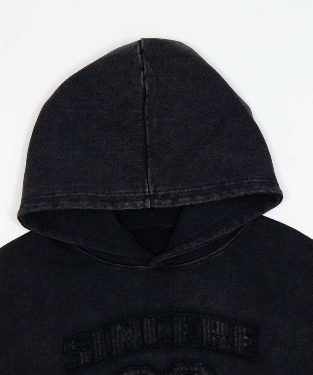 WEGO グラフィックショートプルパーカー 