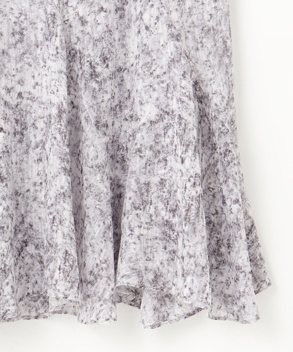 ANY SIS 【2SET】コンパクトトップス×ミスティプリントスカート セットアップ 