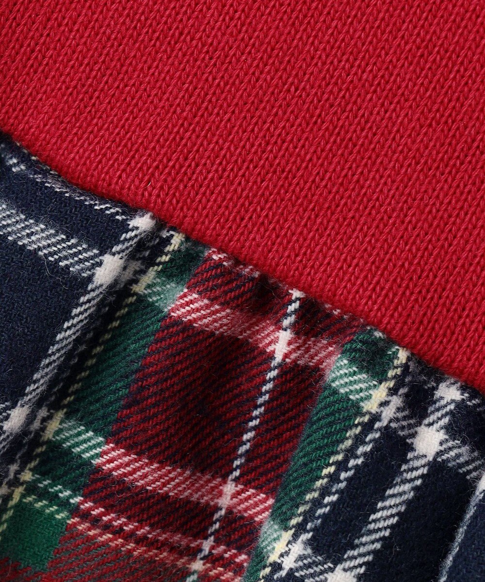 ANY KIDS チェック柄 ドッキング ワンピース 