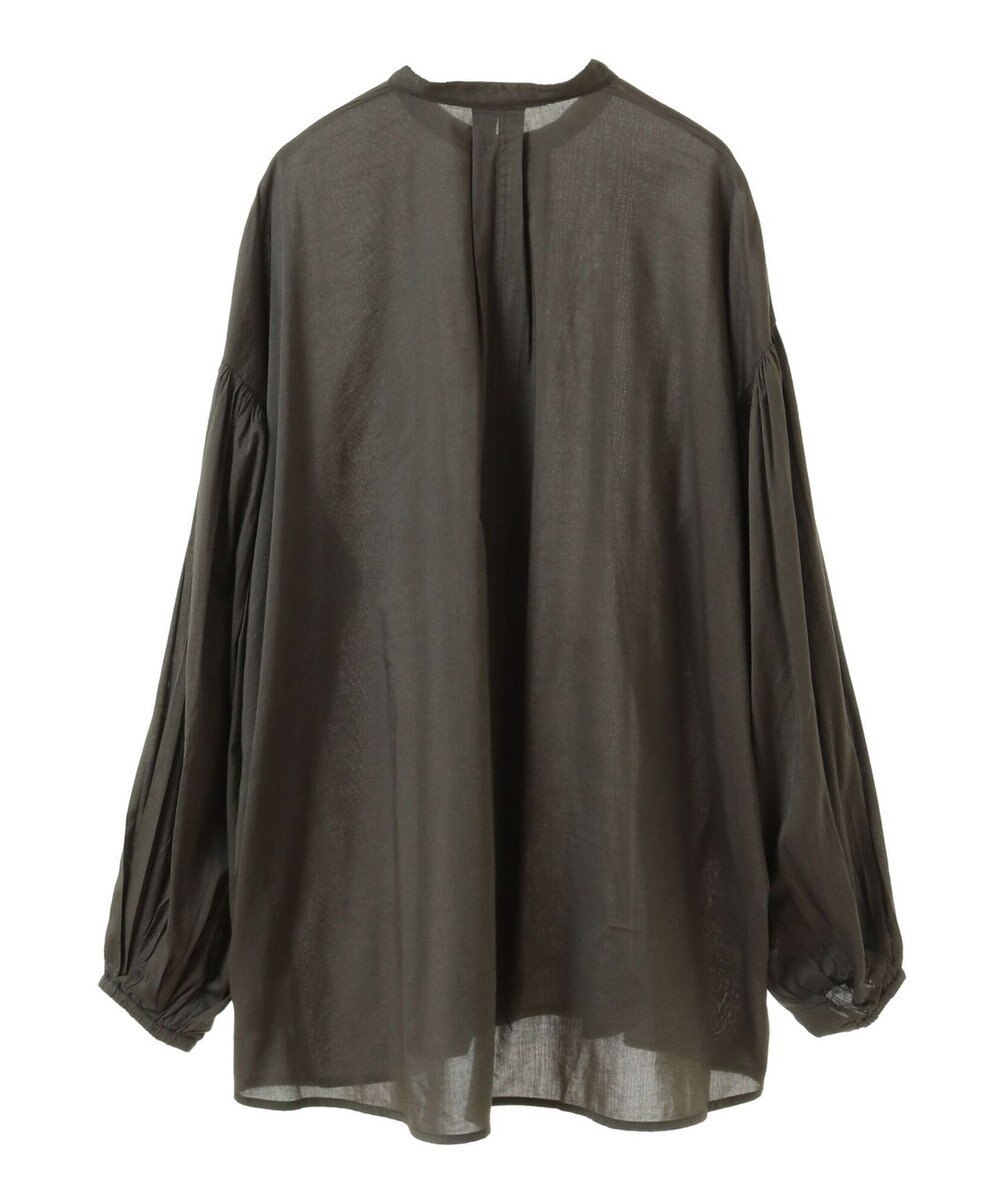 CRAFT STANDARD BOUTIQUE インド綿混パフスリーブシャツ 