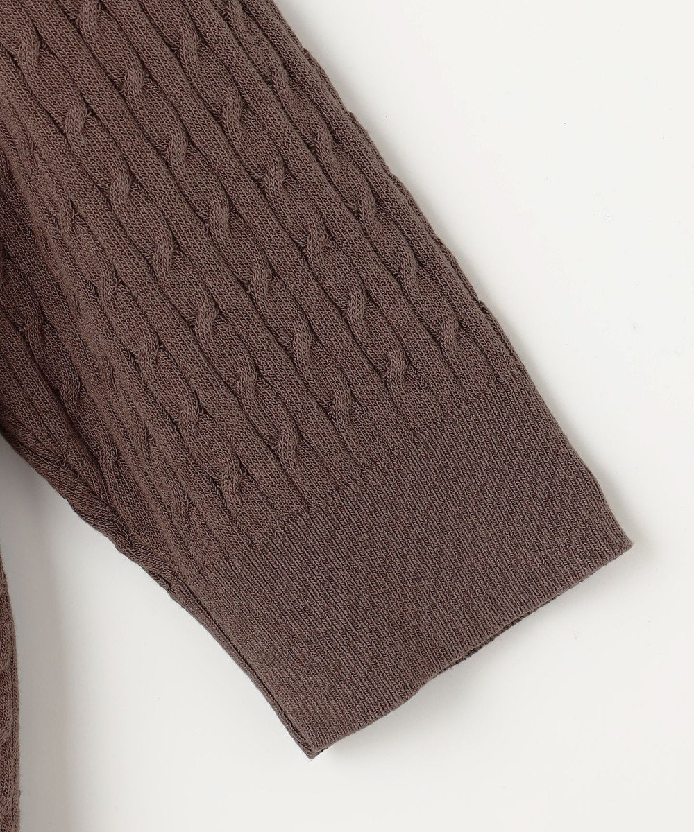 ANY SIS S ケーブルニット プルオーバー 