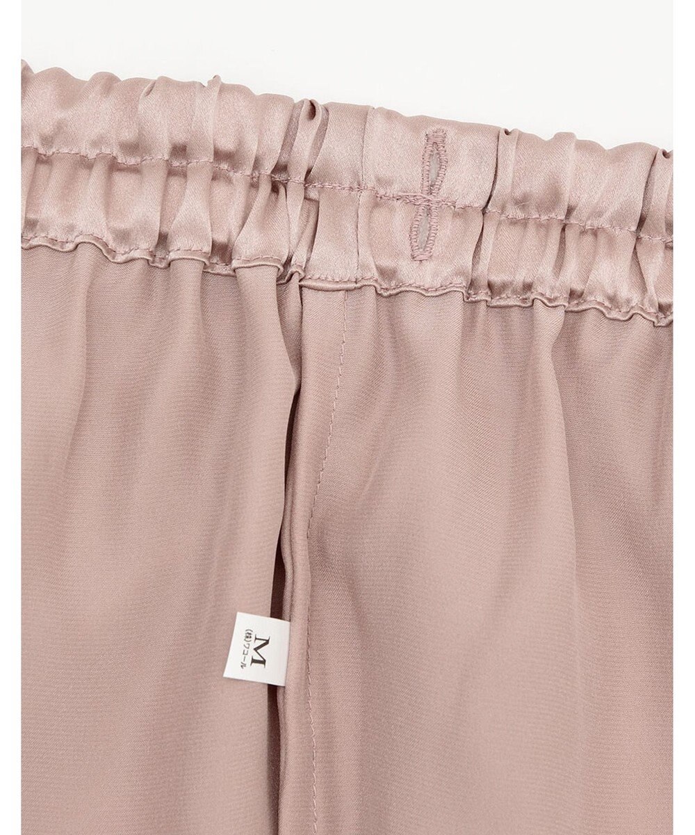 ワコール／睡眠科学 【パジャマ】　長袖・長ズボン　シルクサテン　吸放湿性　睡眠科学／ワコール　YDX582 