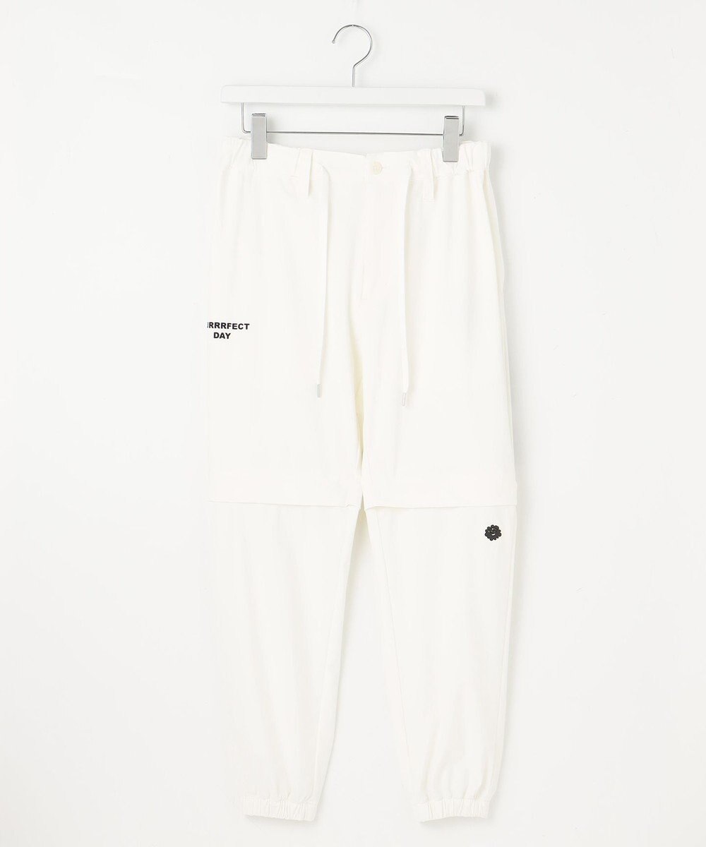 PW CIRCULUS 【UVカット / 接触冷感 / ２WAY】【MEN】デタッチャブル ジョガーパンツ 