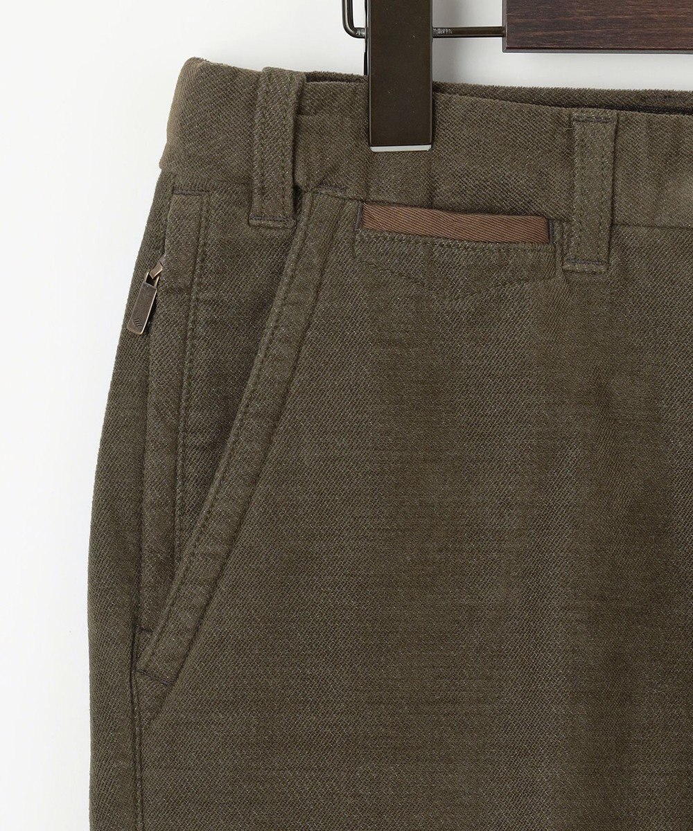 JOSEPH ABBOUD 【ウエストも伸びる！/ストレッチ/暖かい/オーガニック】オーガニックカルゼストレッチ パンツ 