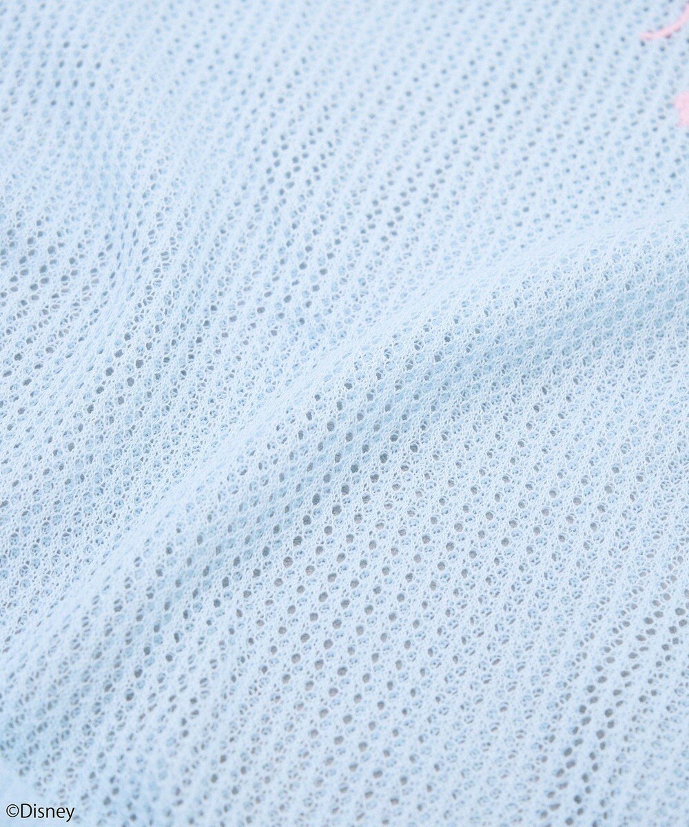 earth music&ecology スティッチ／刺繍ハートボタンニットポロシャツ 