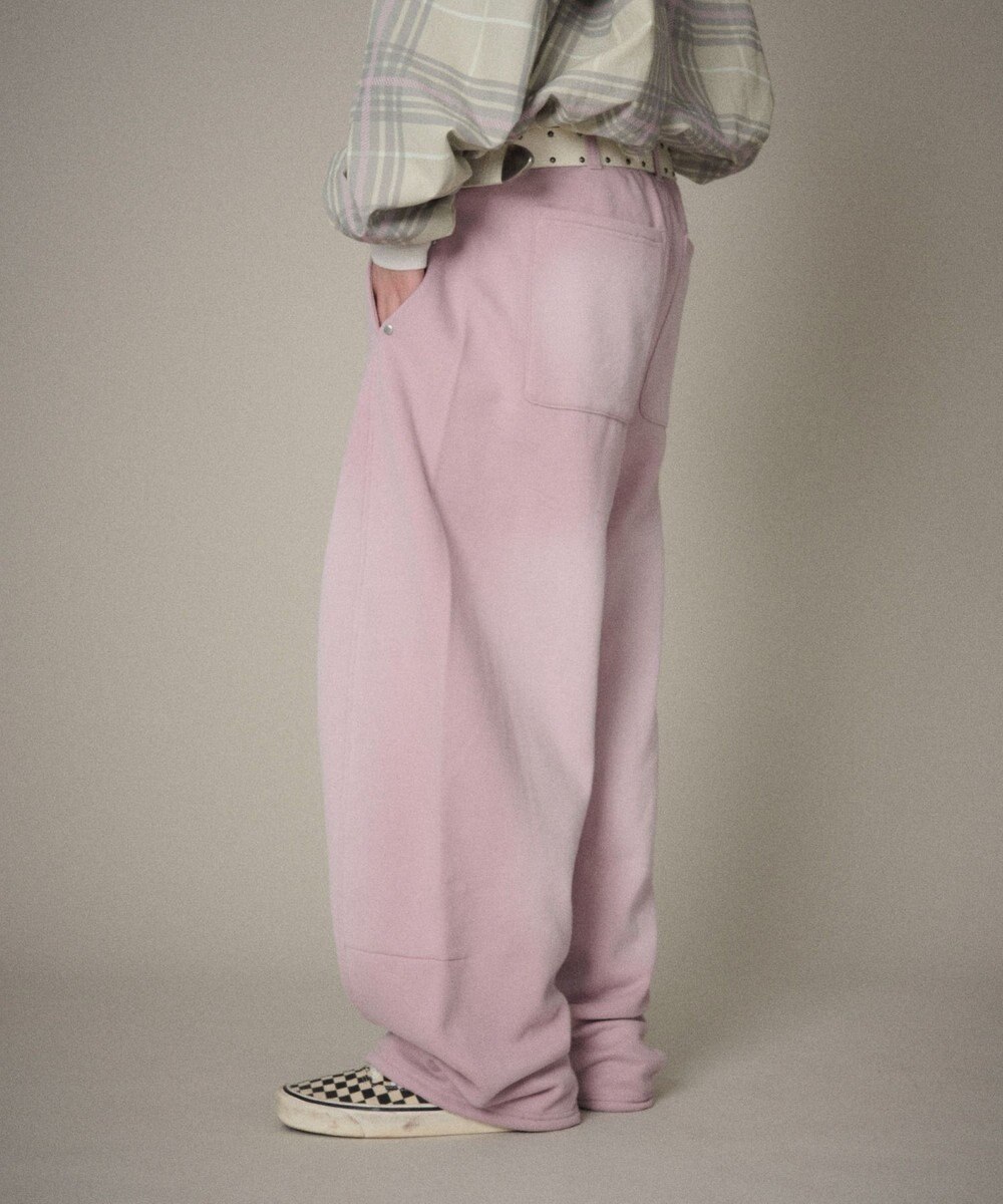 WEGO 【ユニセックス着用ITEM/ウエストゴム】ロゴスウェットパンツ 