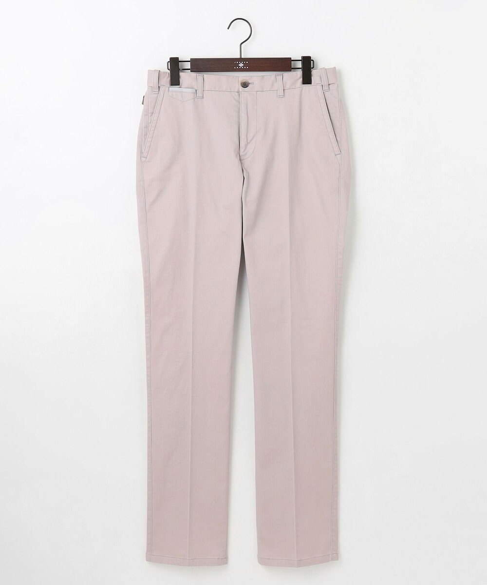JOSEPH ABBOUD 【25SS・ウエストも伸びる！オーガニックコットン使用】ハイパワーオーガニックピケ パンツ 