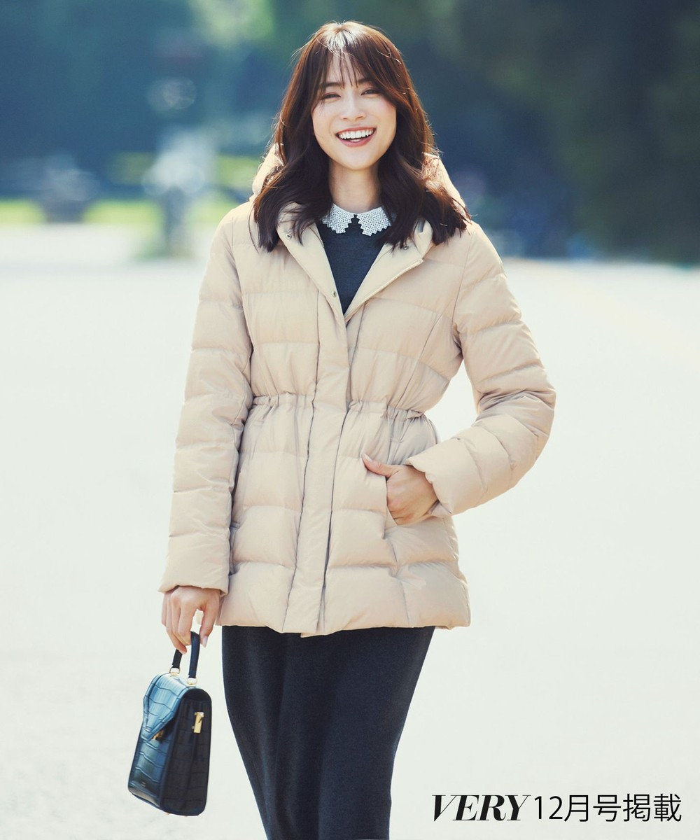 23区 【VERY掲載/新色追加】シレータフタ ミドル丈 ダウンコート 