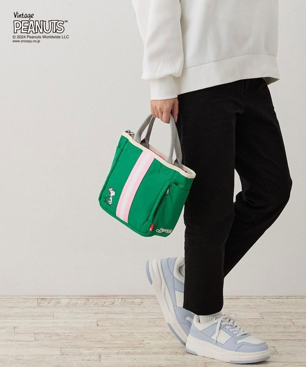 ROOTOTE 8390【スヌーピー】IP.スクエア2ウェイ.ピーナッツ-9P 