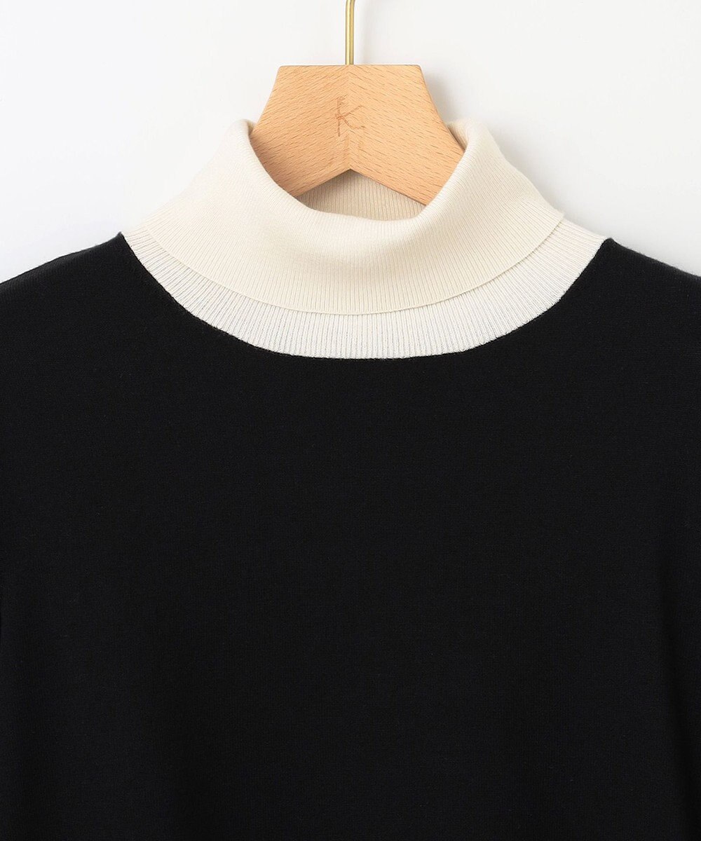 組曲 【WEB限定色あり】ELENA タートルネック ニット 