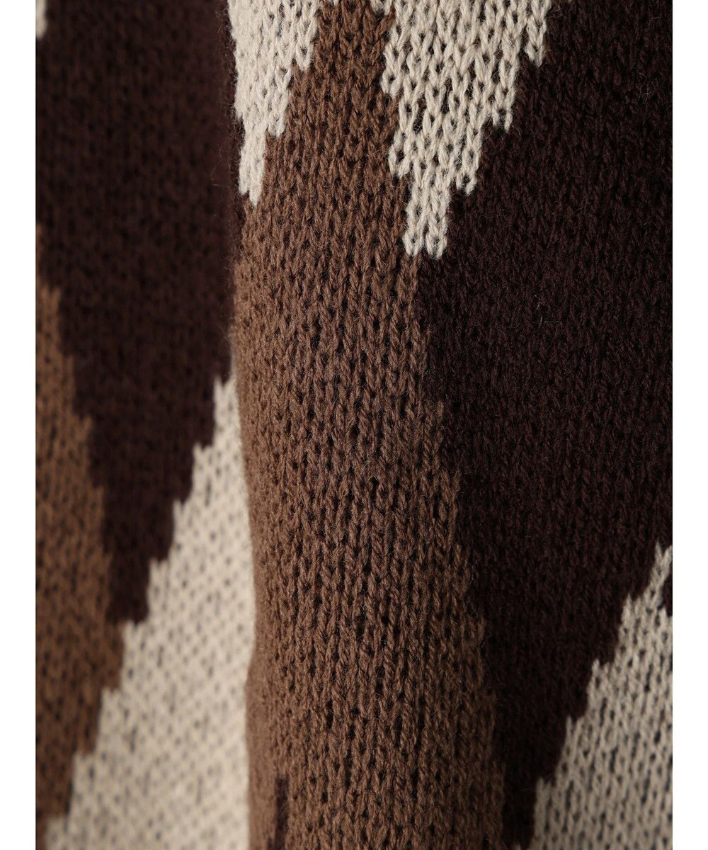 CRAFT STANDARD BOUTIQUE 【男女兼用】アーガイル柄カーディガン 