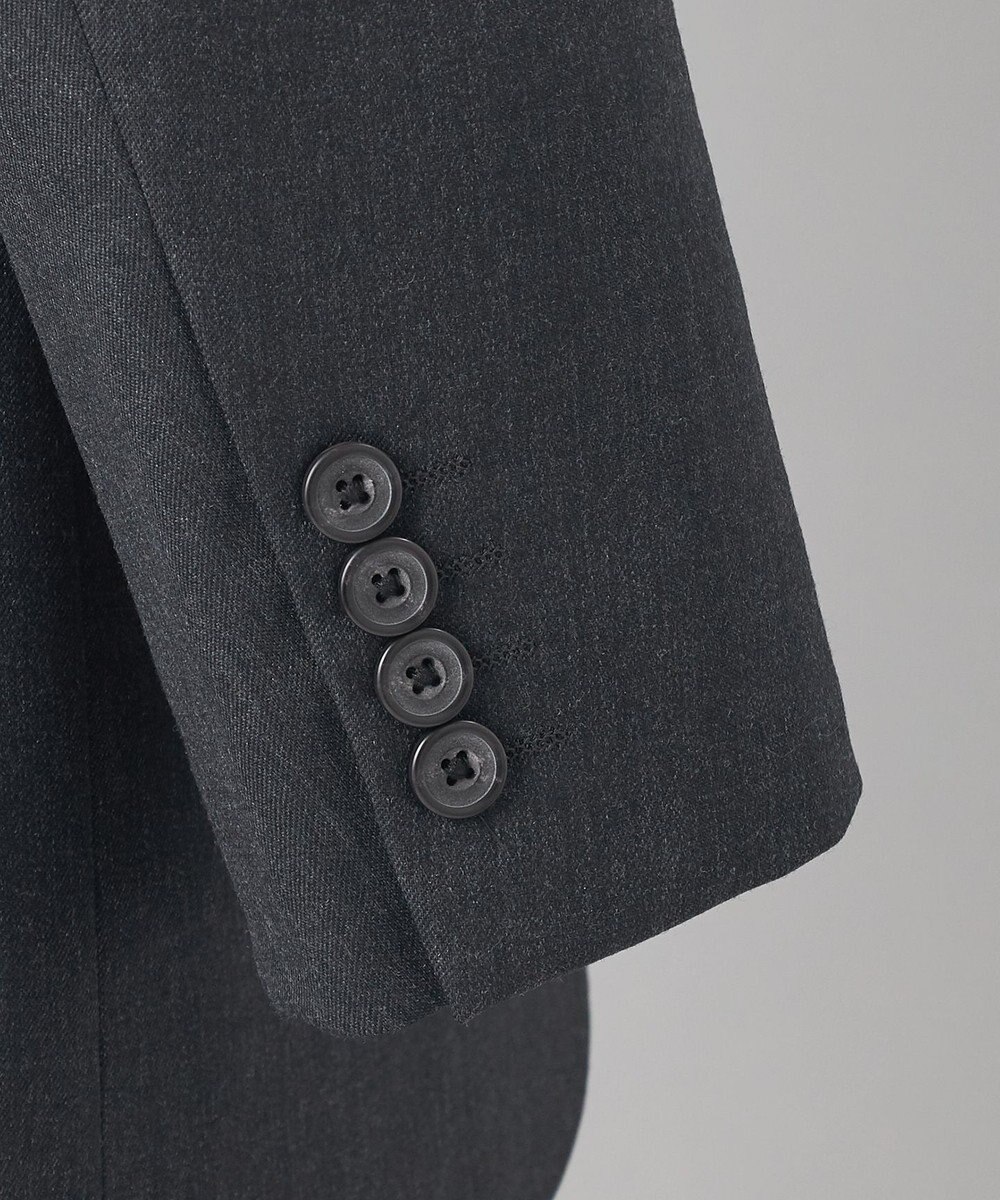 GOTAIRIKU 【御幸毛織】ドライスピナーツイルストレッチスーツ_グレー 