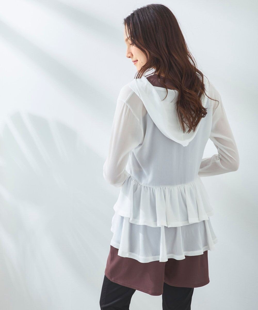 OP／FILA 【Ocean Pacific】ラッシュガード/レギンス付き 水着5点セット 