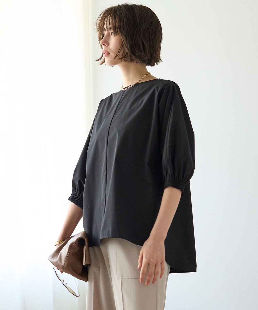 UNFILO イージーケア ドルマンブラウス 