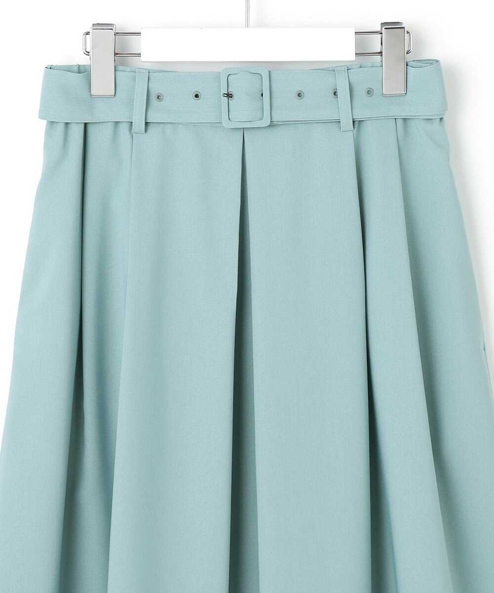 自由区 【洗える】ストレッチライトツイル スカート 