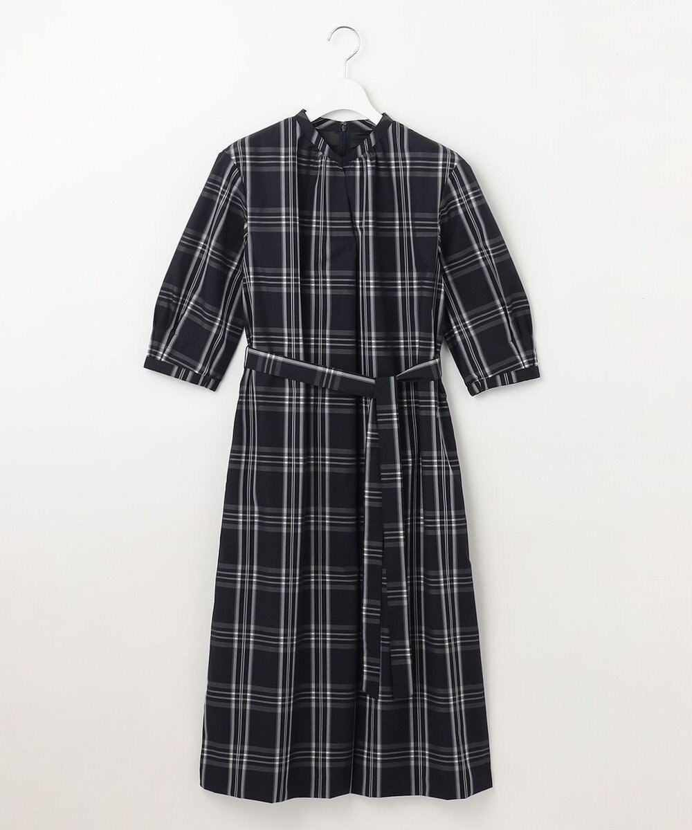 J.PRESS LADIES L 【洗える】コンパクトチェック ワンピース 