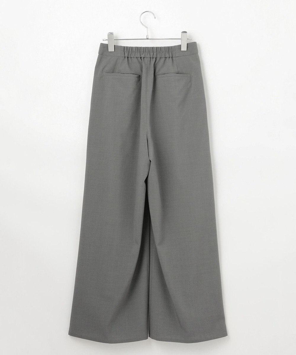 #Newans 【洗濯機可能/ストレッチ】ベリーワイドパンツ 