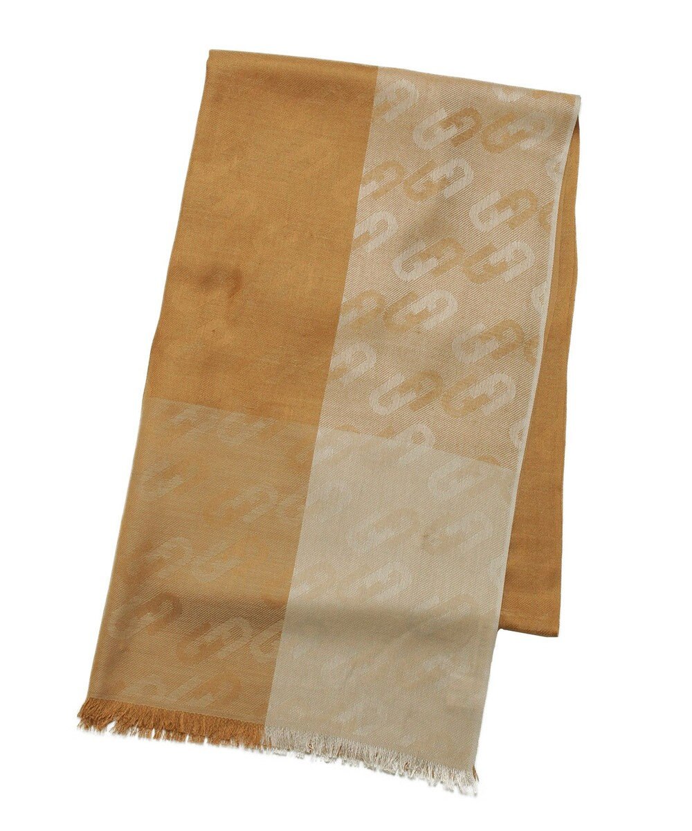 MOONBAT FURLA シルクカシミヤジャカードストール／幅55cm 