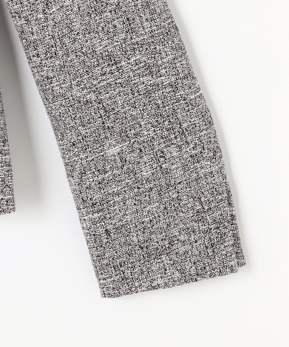 J.PRESS LADIES 【セットアップ対応】Light Tweed ノーカラー ジャケット 