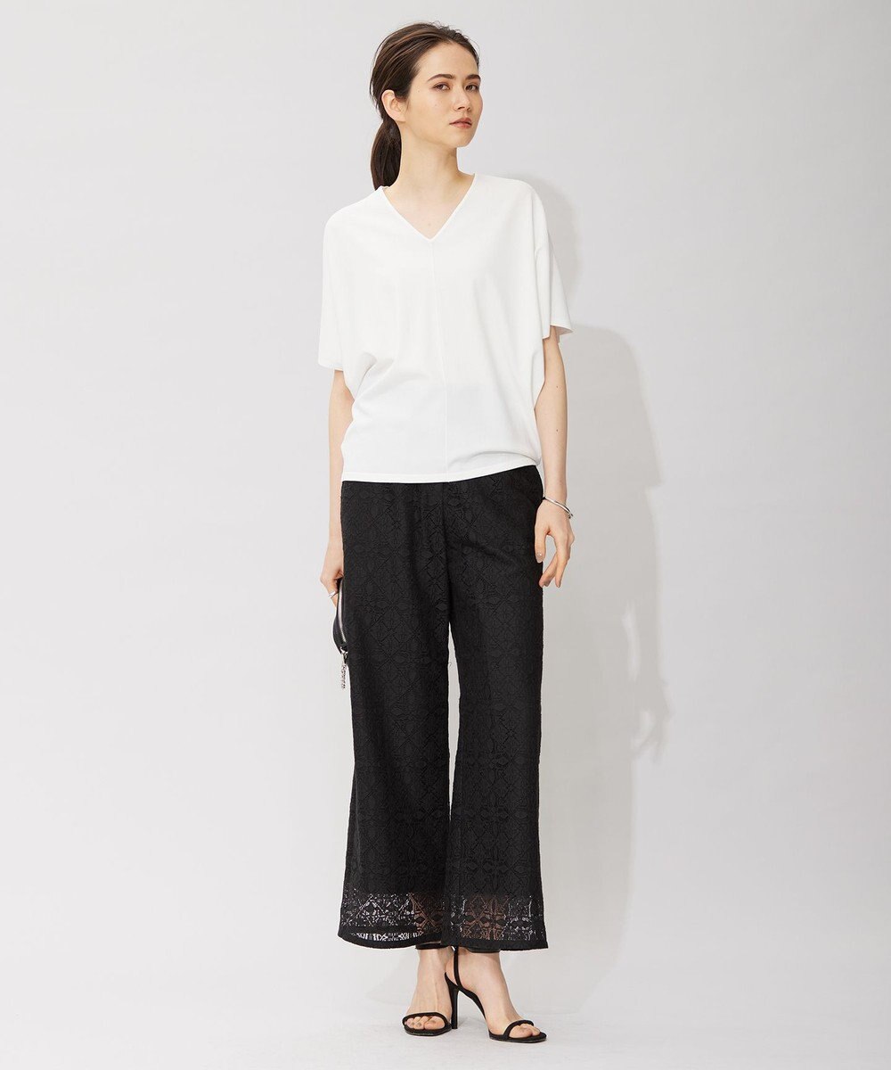 ICB 【洗える】VIS/NYハイゲージ Vネックプルオーバー 