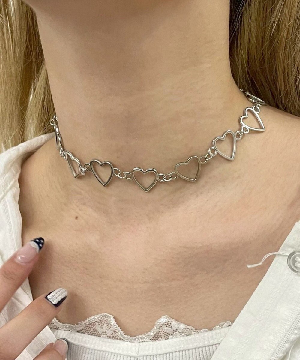 WEGO Lメタルハートチョーカー 