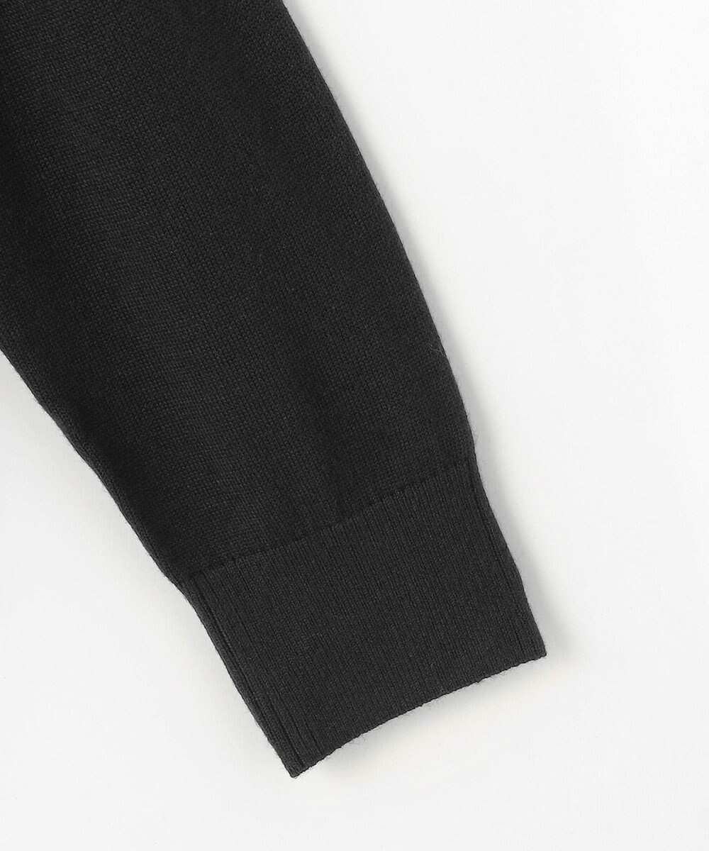 23区GOLF 【MEN】ロゴチェックジャガード　クルーネック ニット 