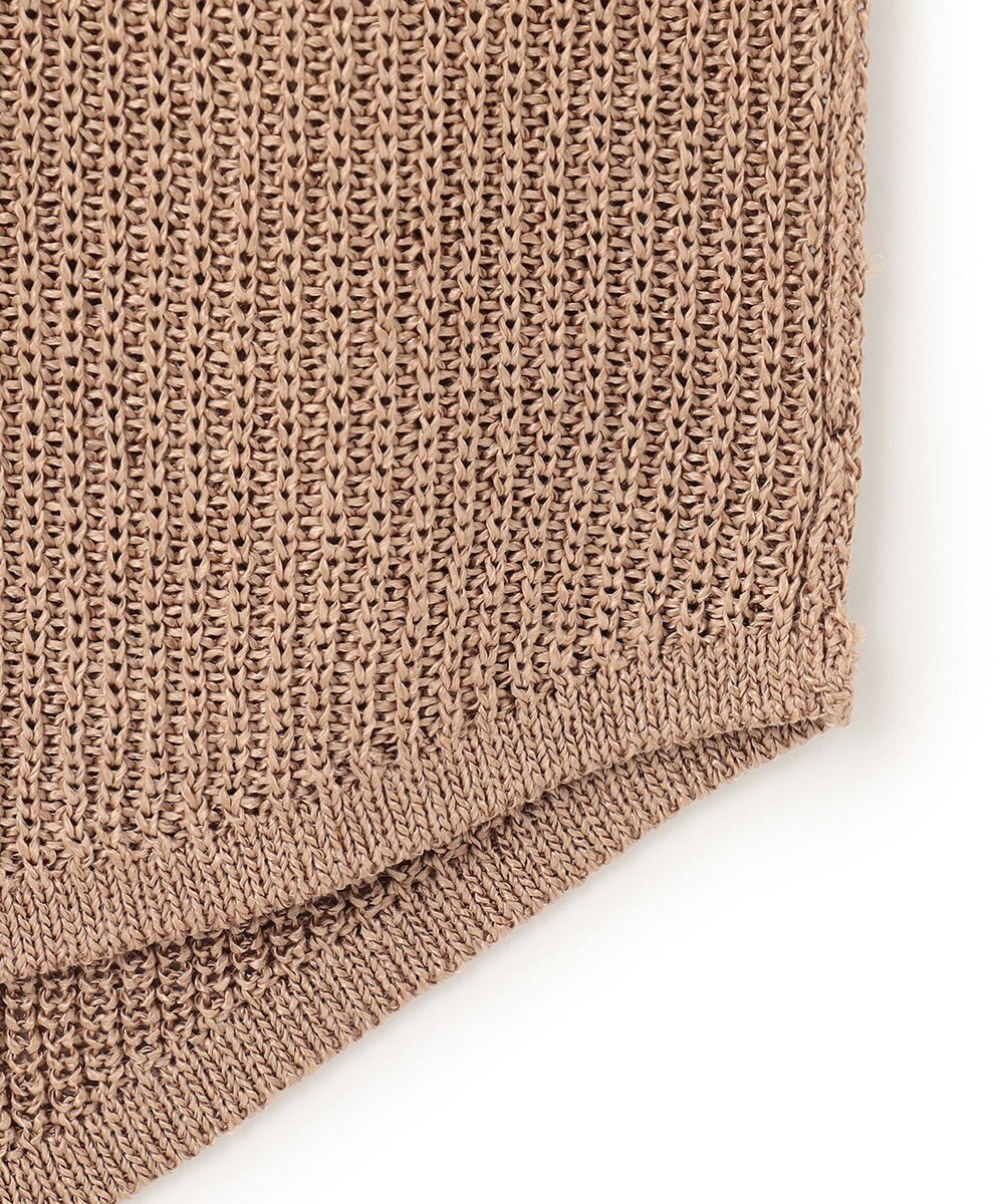 ICB 【WEB限定カラーあり・洗える】ペーパーブレンドシャインニット プルオーバー 