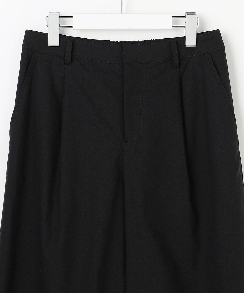 J.PRESS LADIES 【人気素材】セルロースリネンストレッチ クロップド パンツ 