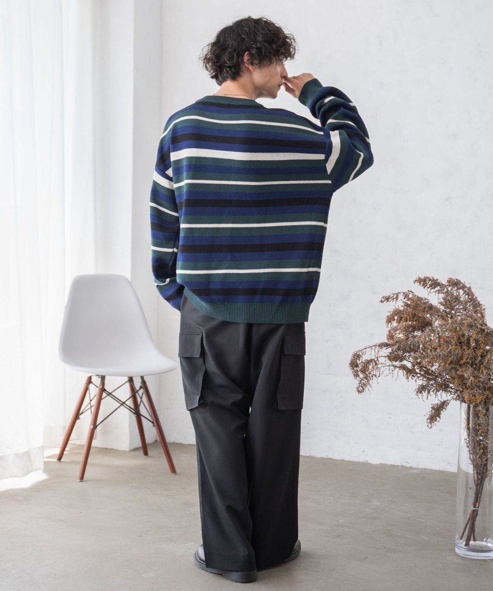 WEGO ルーズフィット総柄プルオーバー 