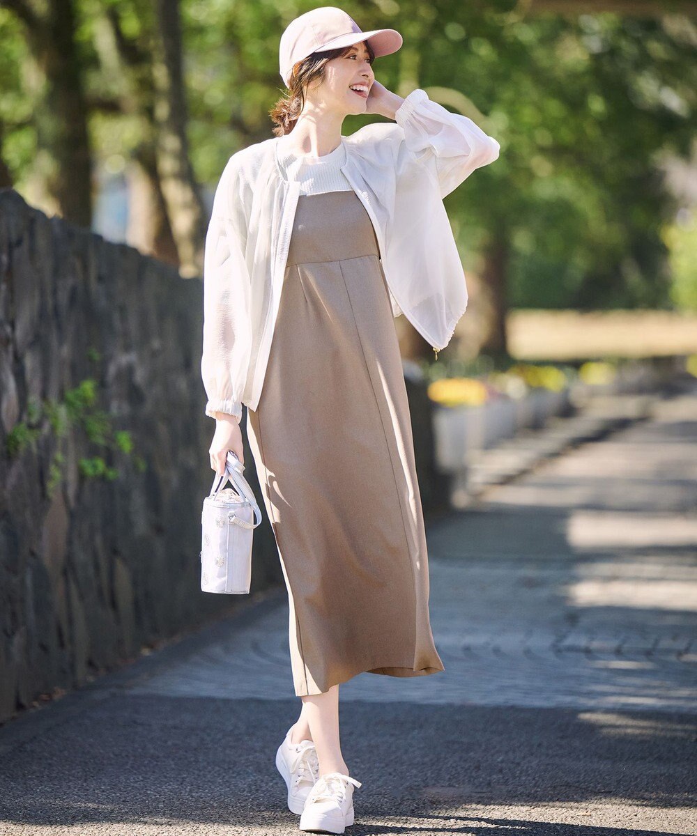 ANY SIS 【洗える】ドルマンシアー ブルゾン 