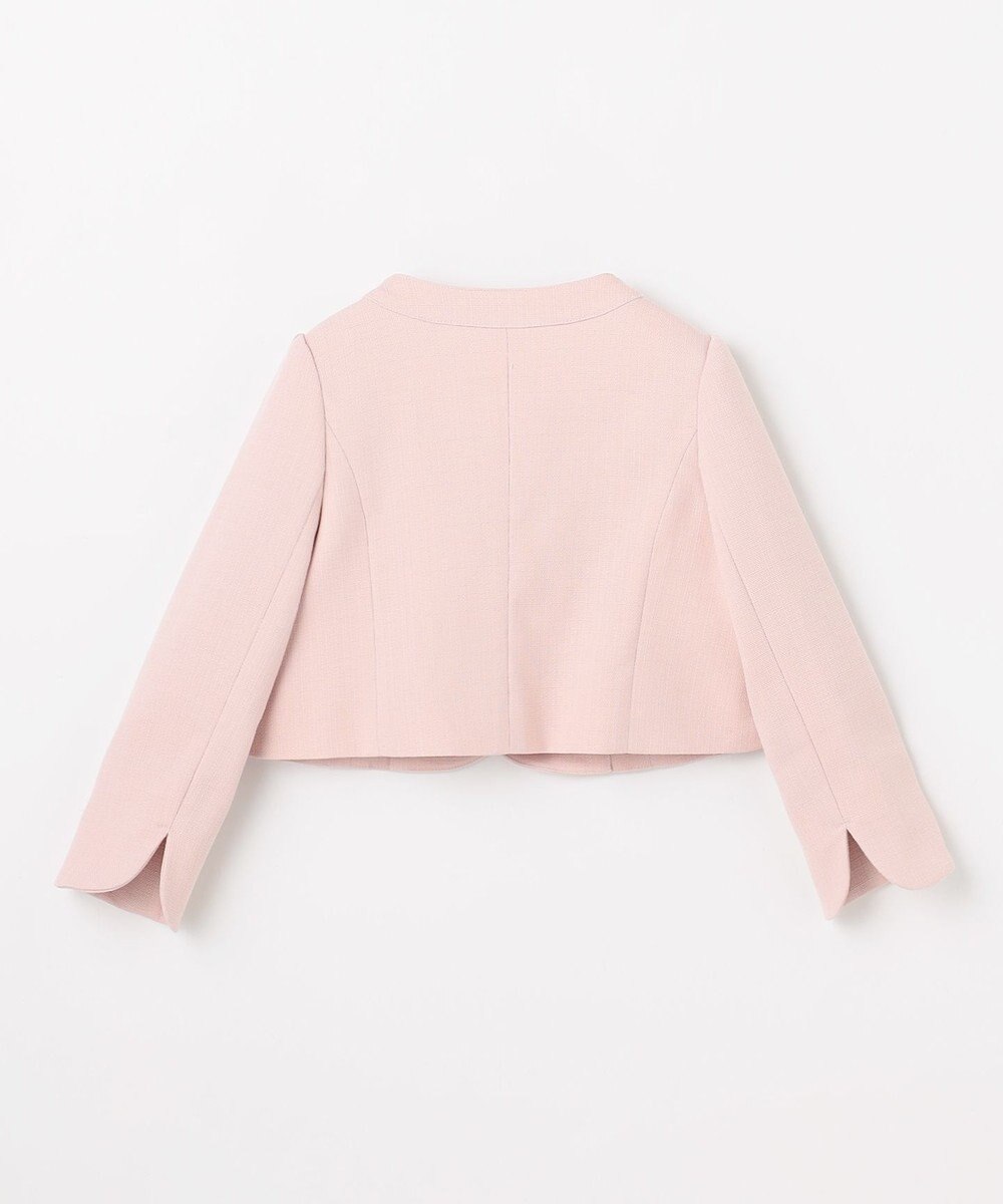 組曲 KIDS  【110-140㎝】 チェックワンピース＆ドビージャケットセット 