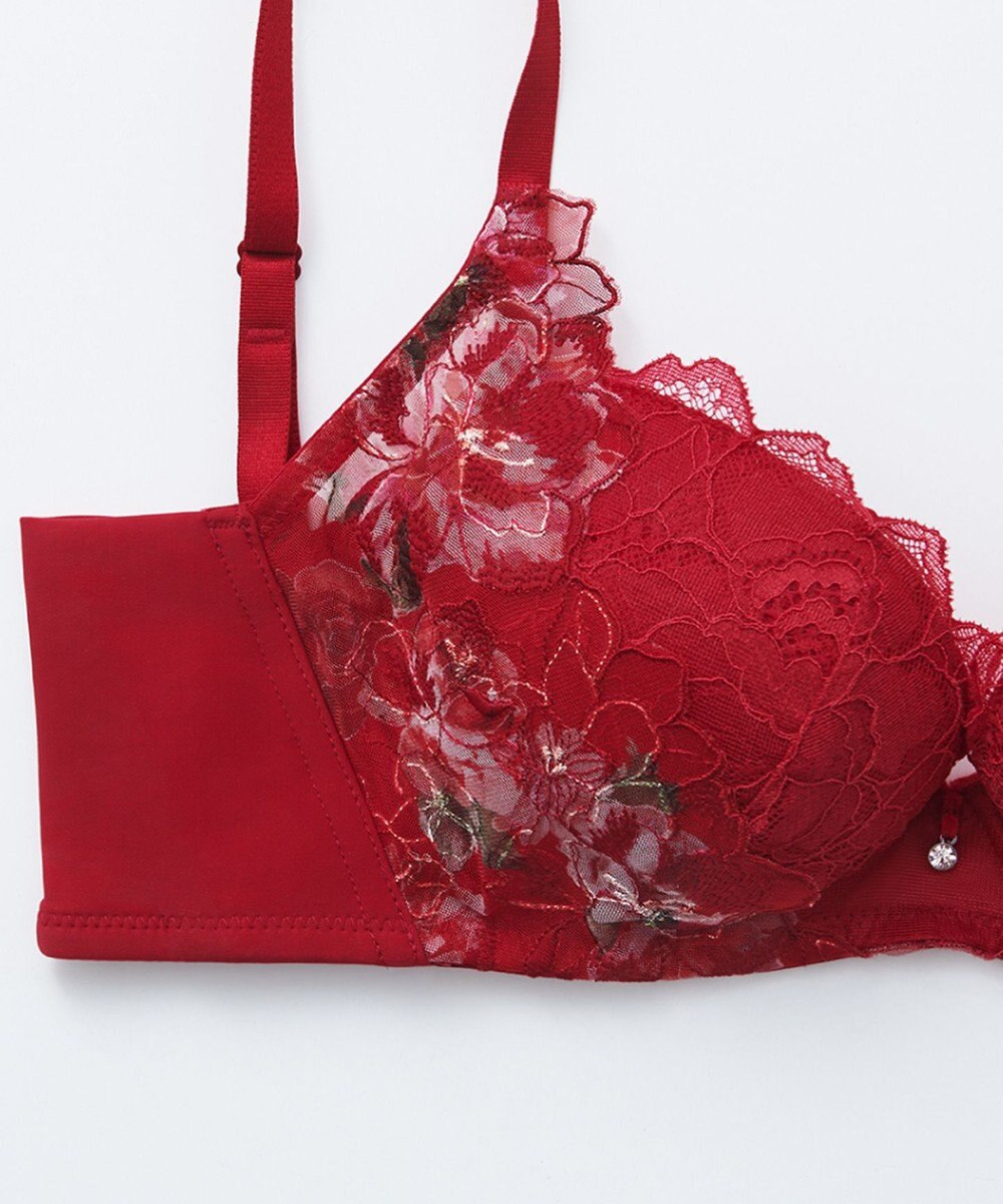 WACOAL 【ハグするブラ】 ブラジャー 体温を感知してカラダになじむ ハグシート 谷間メイク 脇高設計 ペアショーツあり ブラ レディース BRB488 /ワコール 