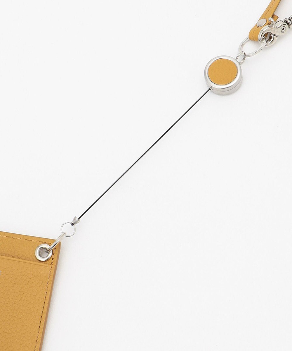 airlist リール付きパスケース Tram Embossed トラムエンボス 