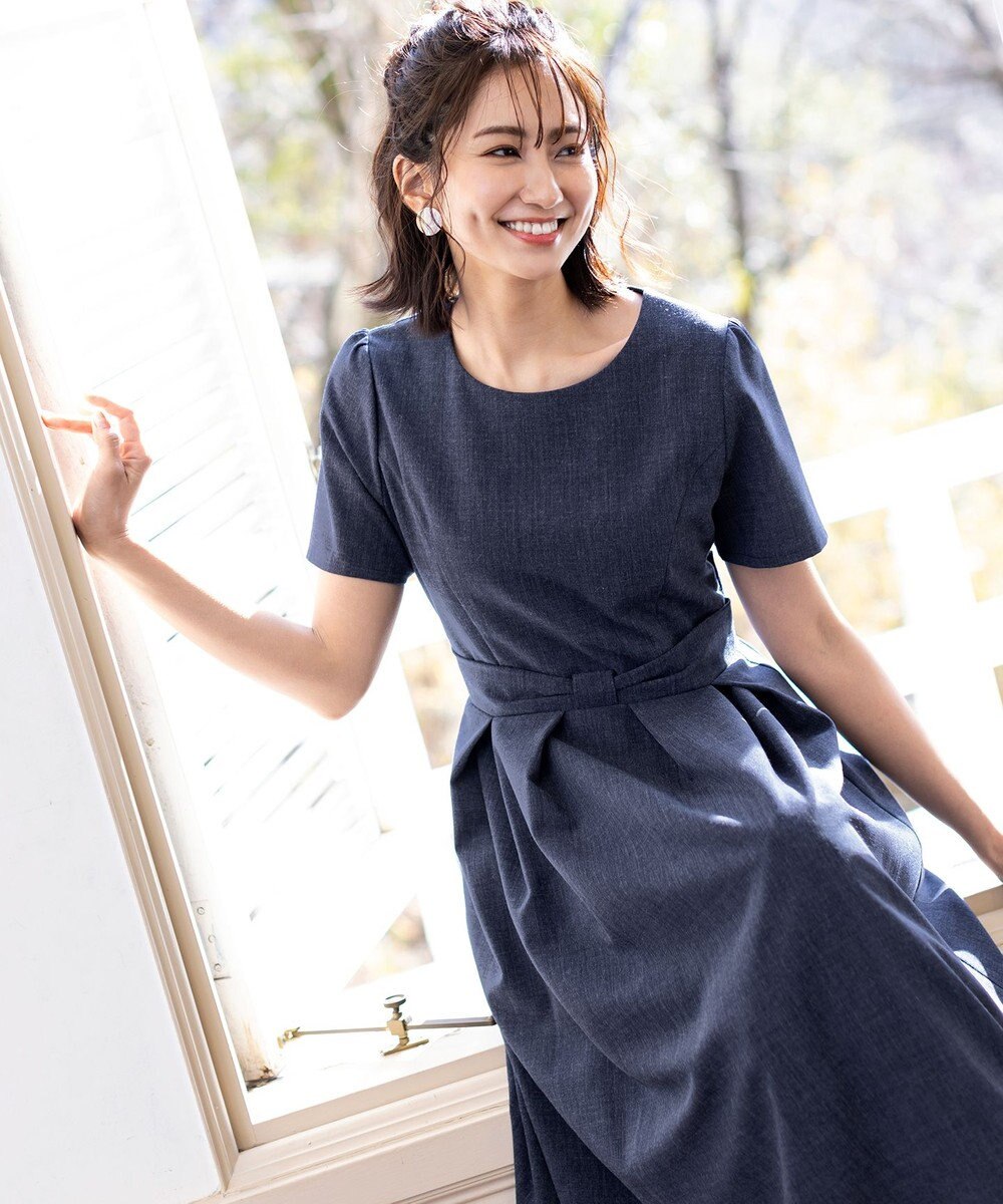 洗える スタイルアップも叶うリボンベルトワンピース Tiaclasse L ファッション通販 公式通販 オンワード クローゼット 洗える スタイルアップも叶うリボンベルトワンピース Tiaclasse L ファッション通販 公式通販 オンワード クローゼット