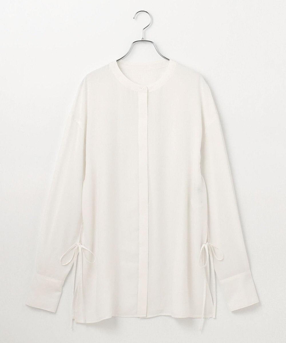#Newans ルーズシルエットシアーシャツ 