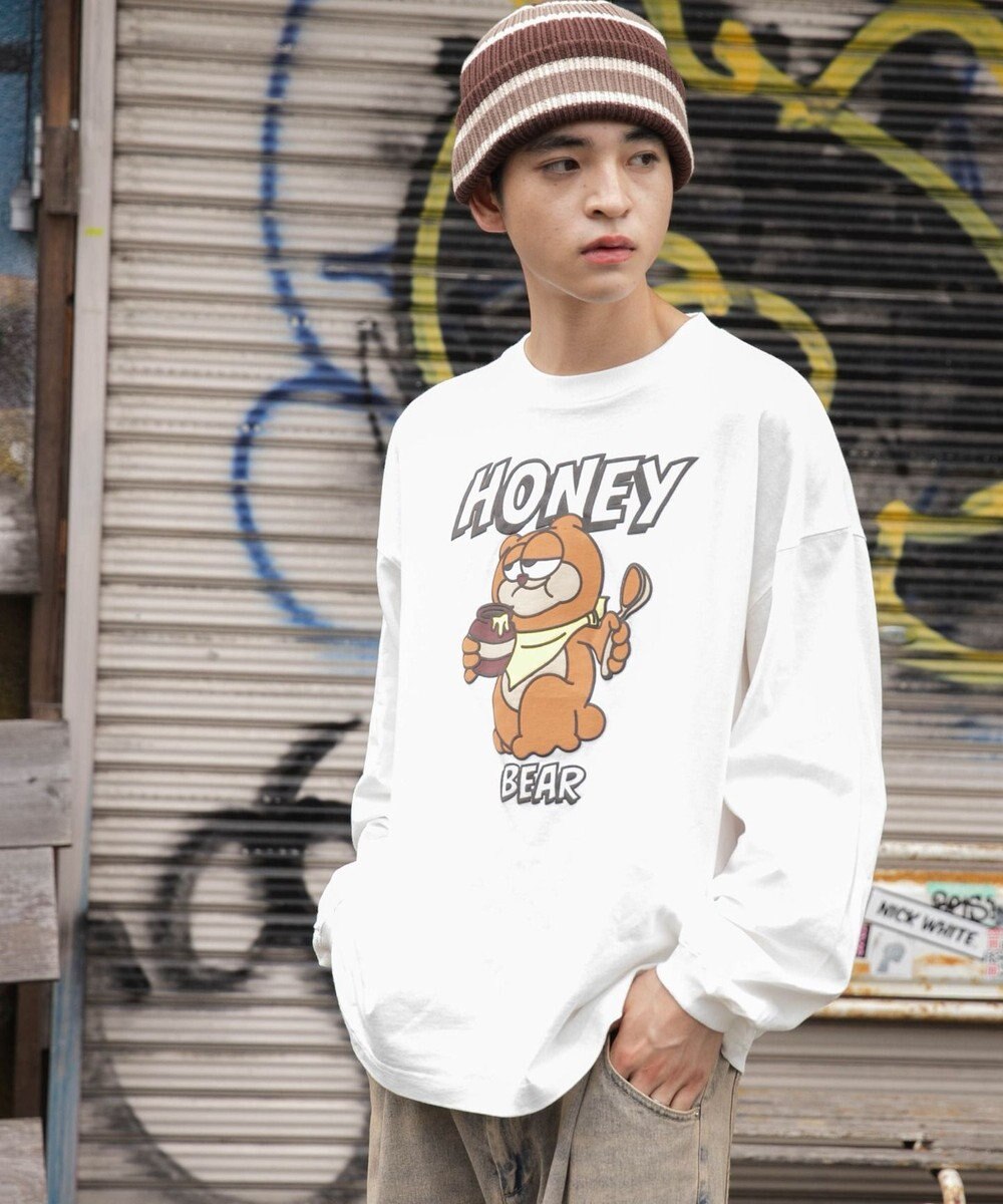 WEGO 【ユニセックス着用ITEM】アニマルキャラBIG　T（LS） 