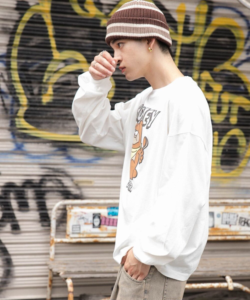 WEGO 【ユニセックス着用ITEM】アニマルキャラBIG　T（LS） 