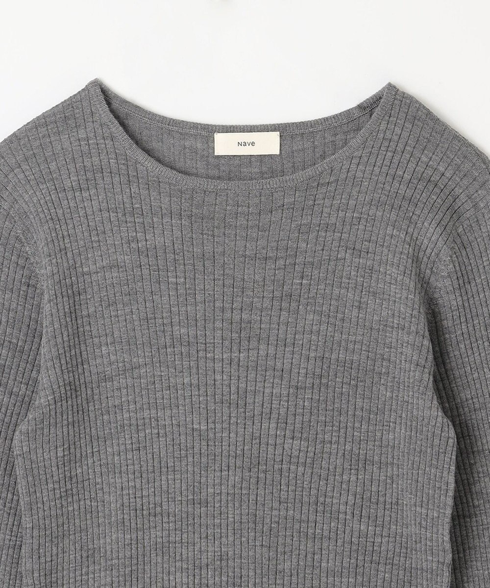 NAVE 【Nave】リュクスウール クルーネックニット 