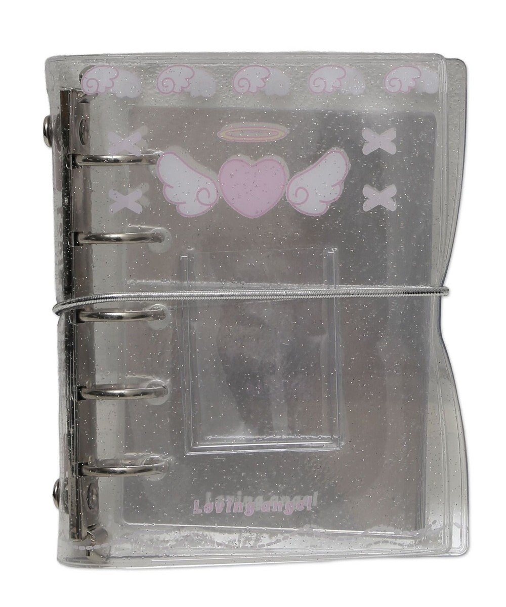 WEGO クリアラメハートエンジェルシールバインダー 