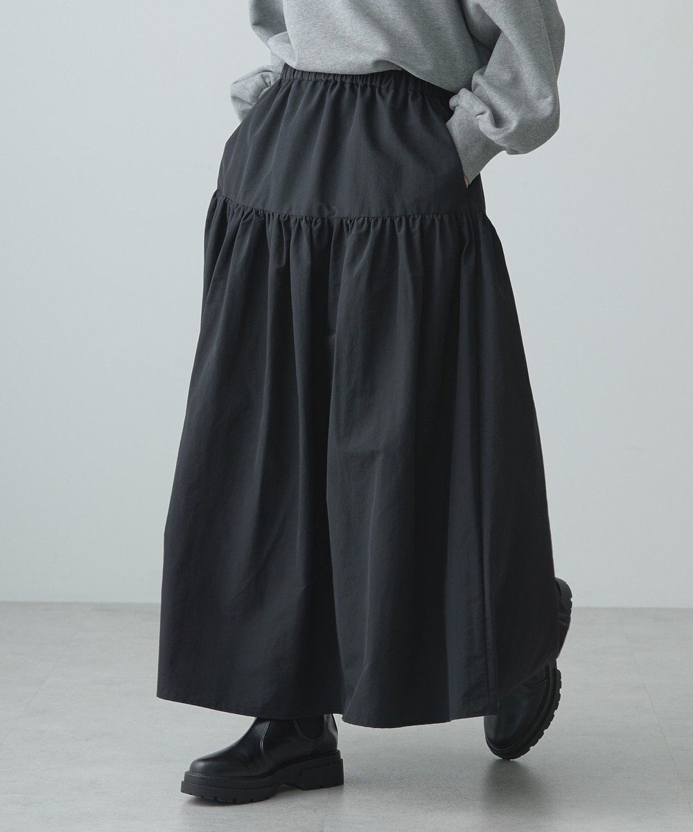AMERICAN HOLIC ティアードタフタスカート 
